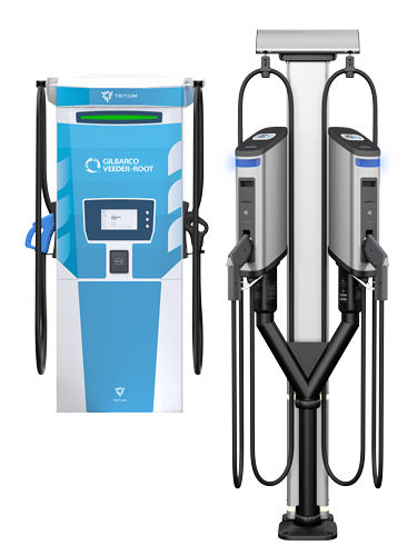 Contact Gilbarco EV charger fleet sales