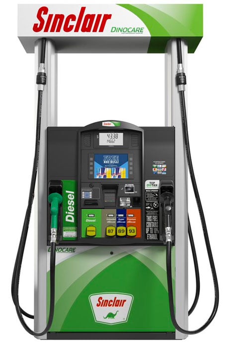 EMV gas dispenser financing for Sinclair retailers